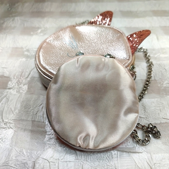 Capelli New York Happy Set Of 2 Gold Cat Pink Wallet  Accessories Girls Kitty - Picture 9 of 13